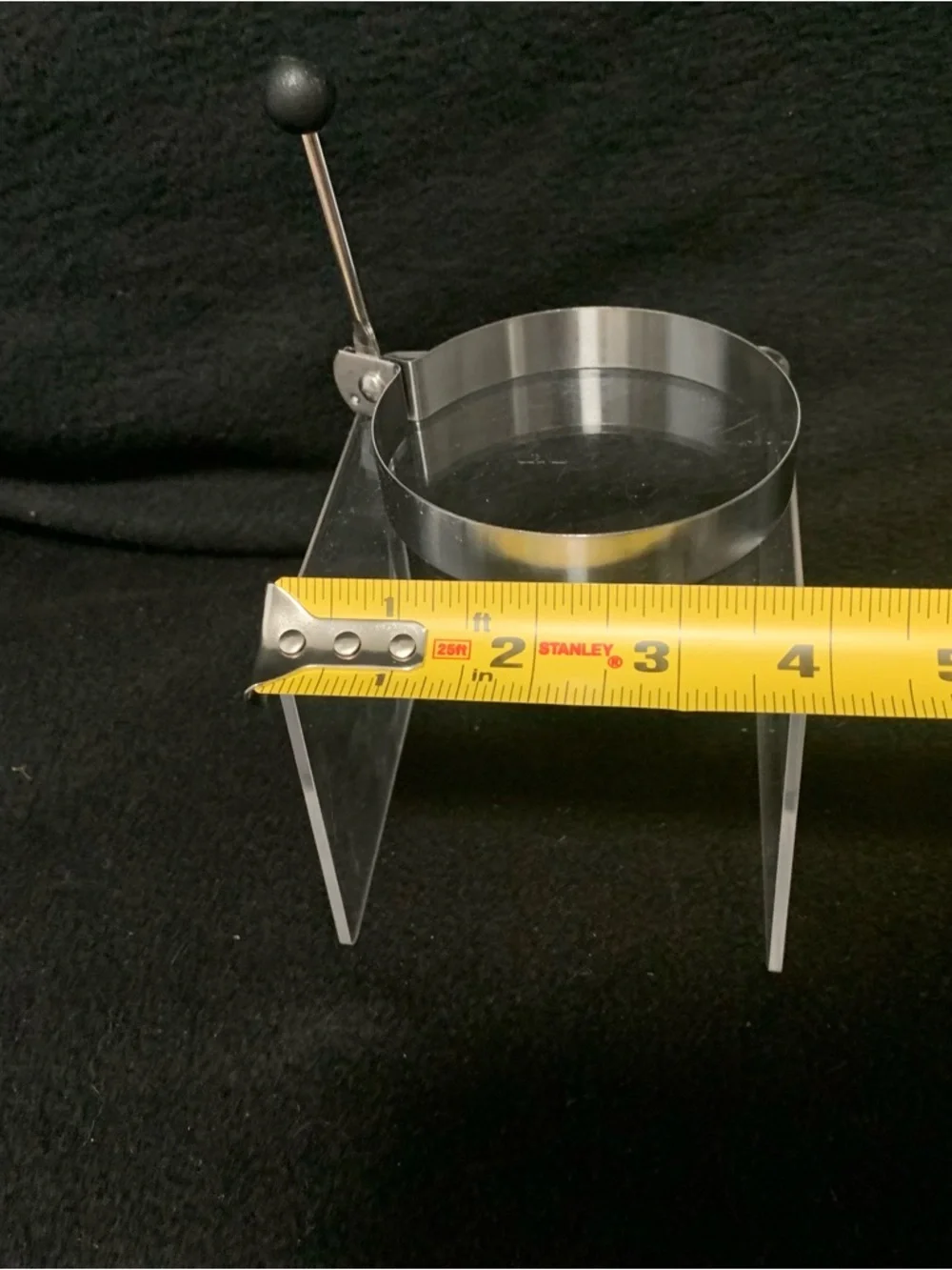 🆕Norpro Stainless Steel Egg Rings – Set of (2) Foldable Handles